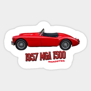 1957 MGA 1500 Roadster Sticker